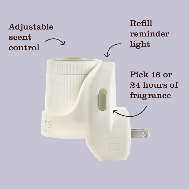 Dandelion Plug In Scented Oil Warmer With Refill